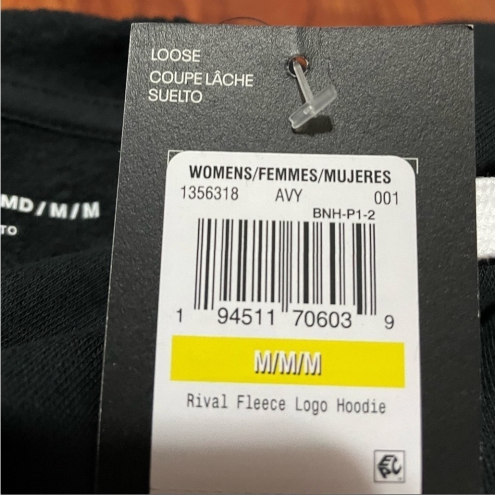 Women Under Armour Rival Fleece Logo Hoodie Sweater Medium - Picture 9 of 9